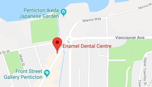 Enamel-Dental-Centre-Penticton-Dentist-Map