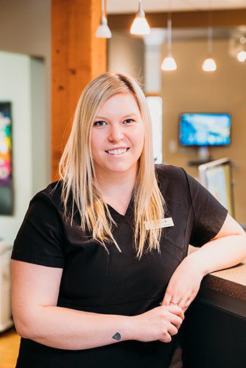 Enamel Dental Centre Penticton Dentist Team Photo Ashley