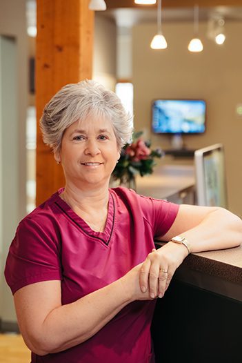 Enamel Dental Centre Penticton Dentist Team Photo Brenda